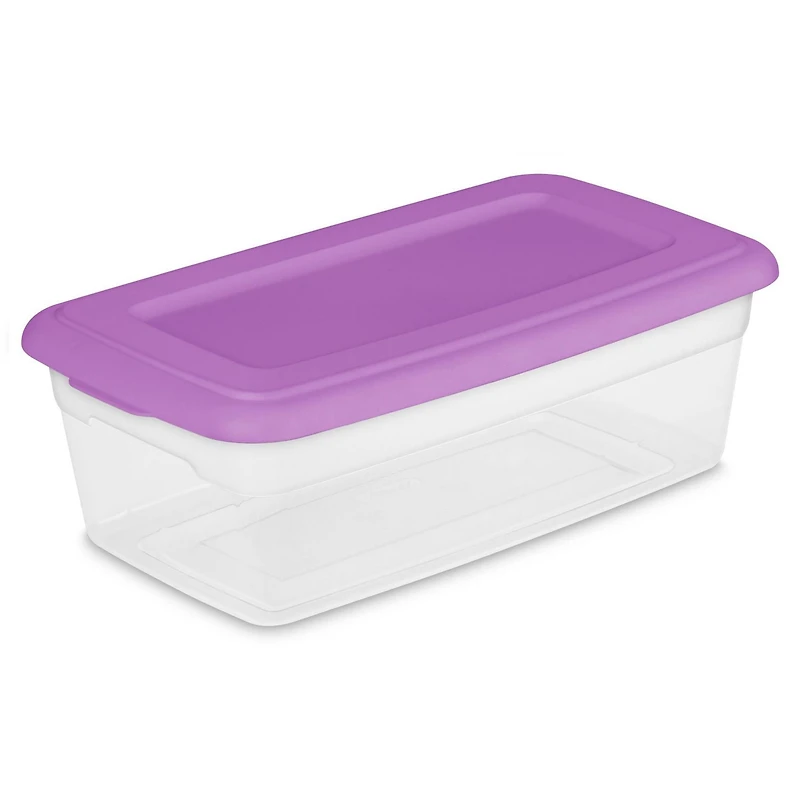 Sterilite Ensemble de (5) Boîtes 5.7 litres - Violet
