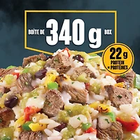 Bol Burrito Steak Carne Asada, Boîte CRAVE BOL BURRITO CARNE ASADA
