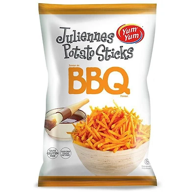 Yum Yum Potato sticks BBQ 300g, Yum Yum Potato sticks BBQ 300g