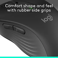 Logitech Signature M650 Souris Sans Fil - Pour Mains de Petites & Moyennes Tailles - Graphite