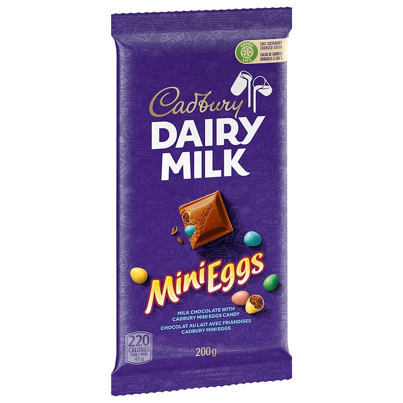 Cadbury Dairy Milk, Mini Egg Chocolatey Candy Bar