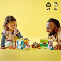 LEGO DUPLO Town Life At The Day-Care Center 10992, Early Childhood STEM Building Toy Set for Toddlers, Boys and Girls that Stimulates Creativity and Hands-on Learning