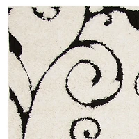 SAFAVIEH Florida Douglas Floral Vines Shag Area Rug