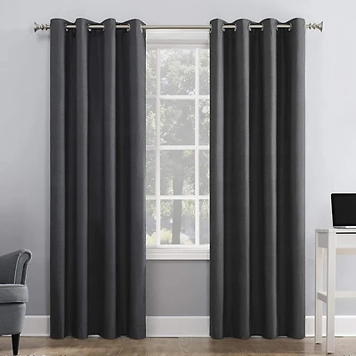 Sun Blocker Thermal Insulated 100% Blackout Grommet Curtain Panel