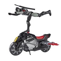 Snake Eyes: G.I. Joe Origins Snake Eyes with Stealth Cycle Figure and Vehicle with Ninja Spin Attack Feature, Toys for Kids Ages 4 and Up