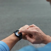 Intelligent Garmin Forerunner 165 Musique GPS Running et Tracker Fitness avec fréquence cardiaque - Noir / Gris ardoise