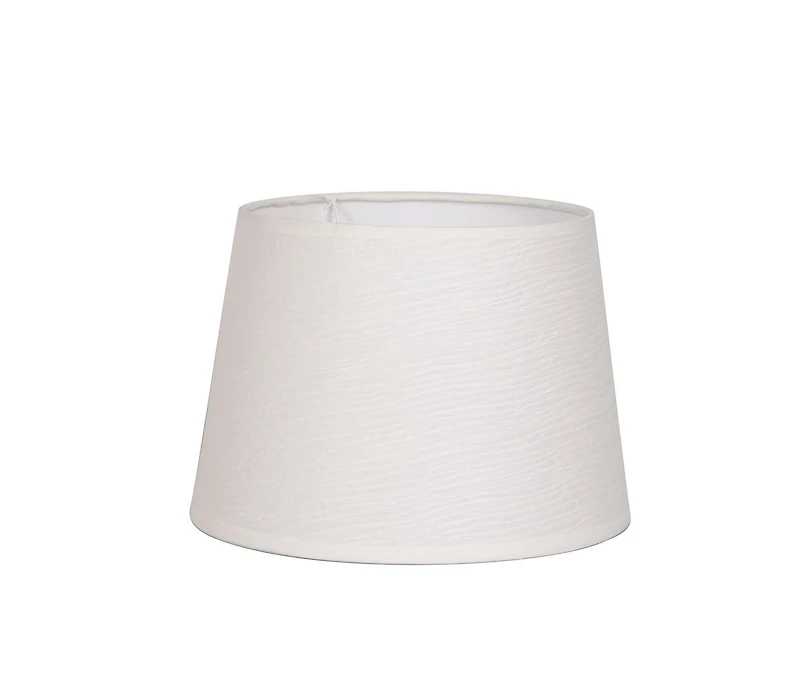 Abat-Jour HOMETRENDS 25,4 cm, lin texturé