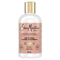 SheaMoisture Curl & Style Milk Leave-In Conditioner for thick, curly hair Coconut & Hibiscus hair conditioner with Silk Protein and Neem Oil 237mL