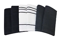 Mainstays Kitchen Towels 6-Pack, 100% Cotton, 16" x 26", 6/16x26" Kitchen Towel