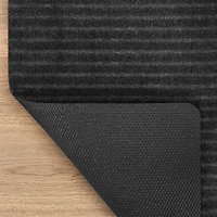 Tapis Concord anthracite, 2 pi x 5 pi