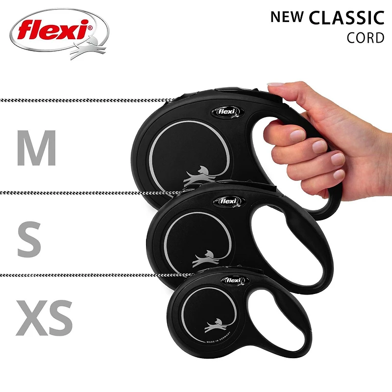 Flexi New Classic 5m Cord Retractable Dog Leash