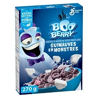 General Mills Boo Berry Céréales à saveur de petits fruits avec guimauves en monstres