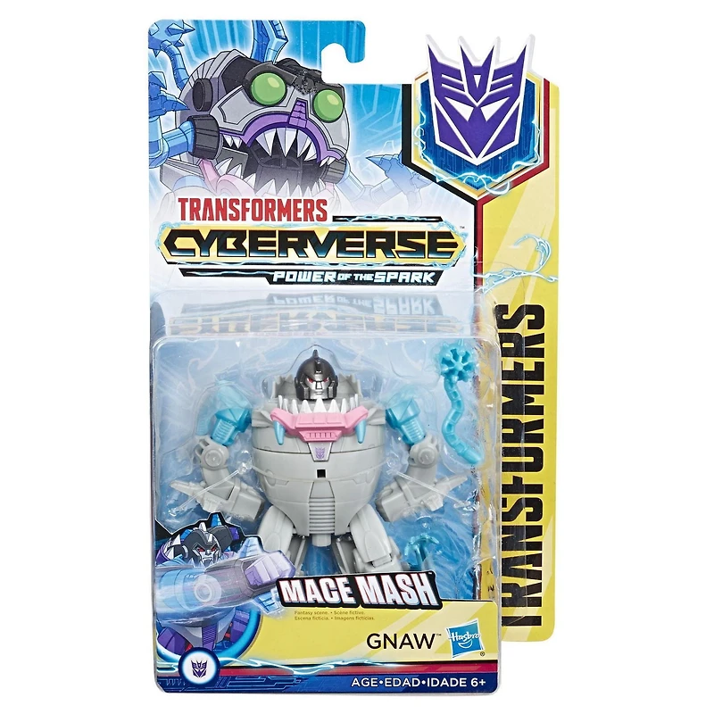 Transformers Cyberverse Action Attackers Warrior Class Gnaw Action Figure