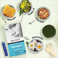 Cire chaude dépilatoire Parissa sans bandes