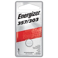 Pile miniature Energizer 357/303 à l’oxyde d’argent Pile miniature /303 à l’oxyde d’argent