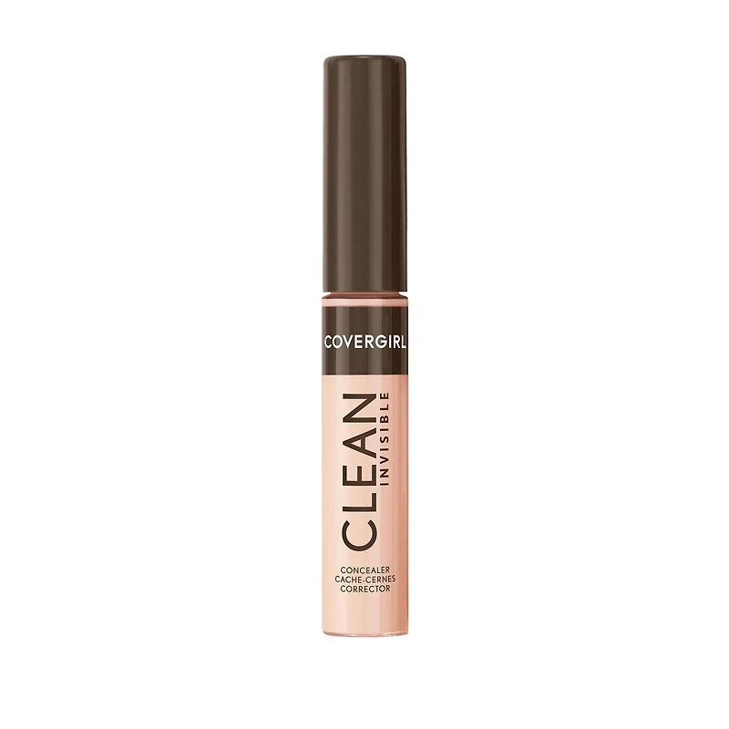 Clean Invisible Concealer, Lightweight, Hydrating, Vegan Formula made with 100% natural-origin pigments for a natural finish, Talc- and fragrance-free