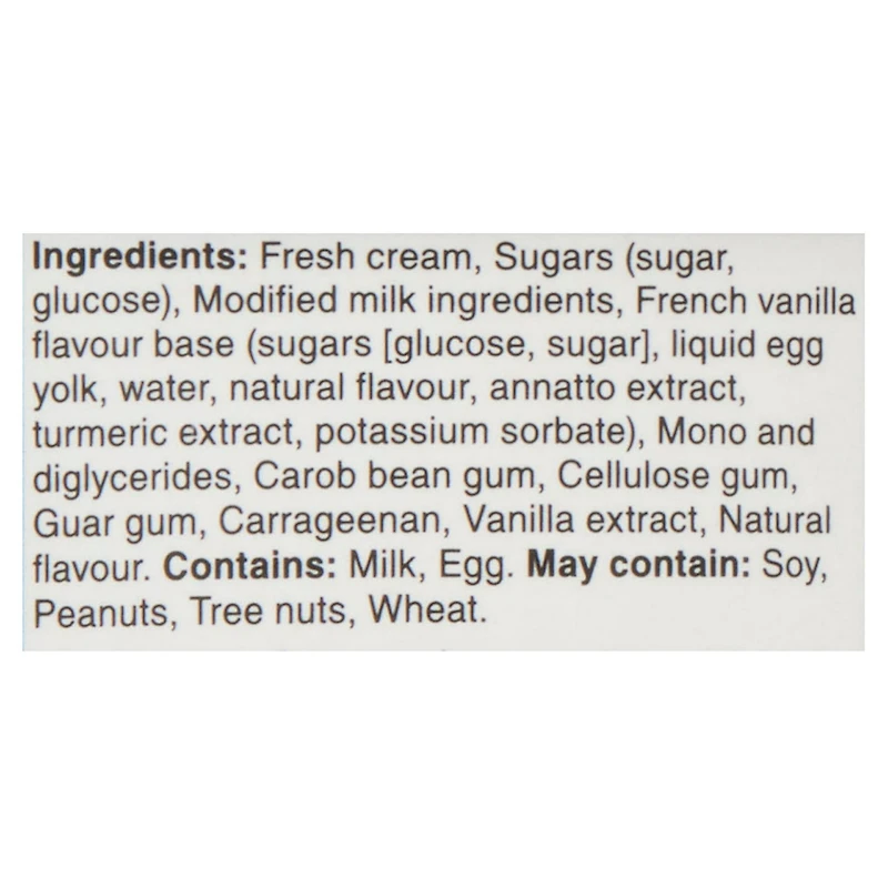 Chapman's Premium French Vanilla Ice Cream in a Tub, 2L