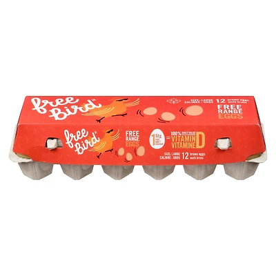 Free Bird Free Range Eggs, 12 Count