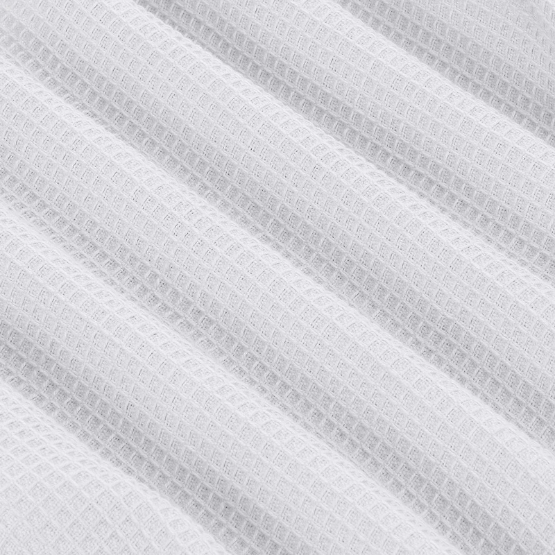 Serviette à vaisselle FabStyles Broadway gaufré, lot de 6, coton filé à l'anneau, absorbant