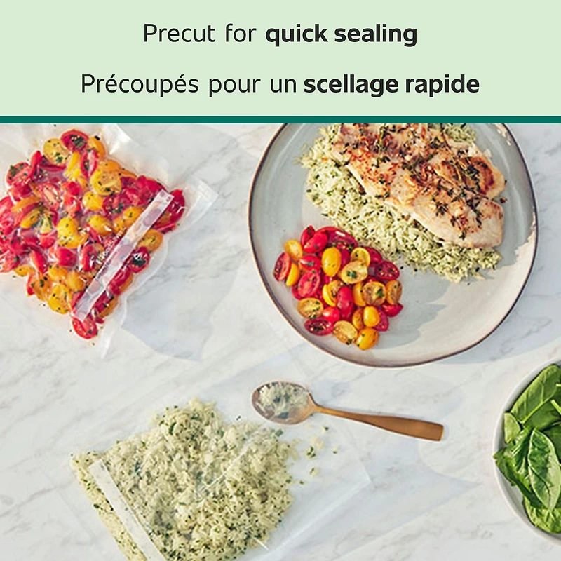 FoodSaver Gallon Vacuum Seal Bags for Airtight Food Storage and Sous Vide