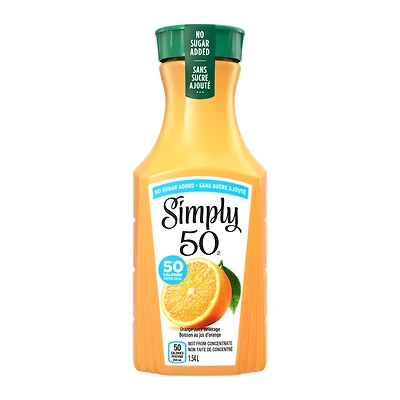 Simply d'orange 50 Bottle, 1.54 Liters 1,54 x L