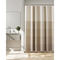 Hometrends Recycled Fabric Decorative Shower Curtain, Assorted Designs and Colors