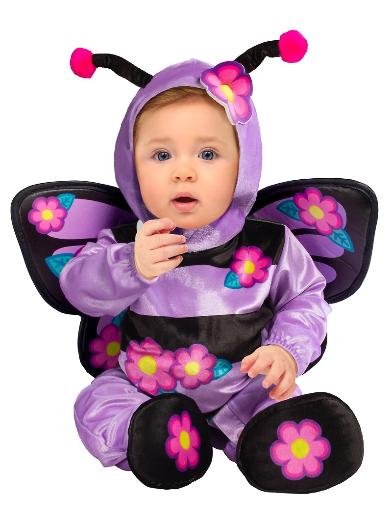 Costume de Papillon Violet pour Bébés par Rubies, Filles