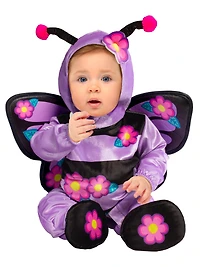 Costume de Papillon Violet pour Bébés par Rubies, Filles