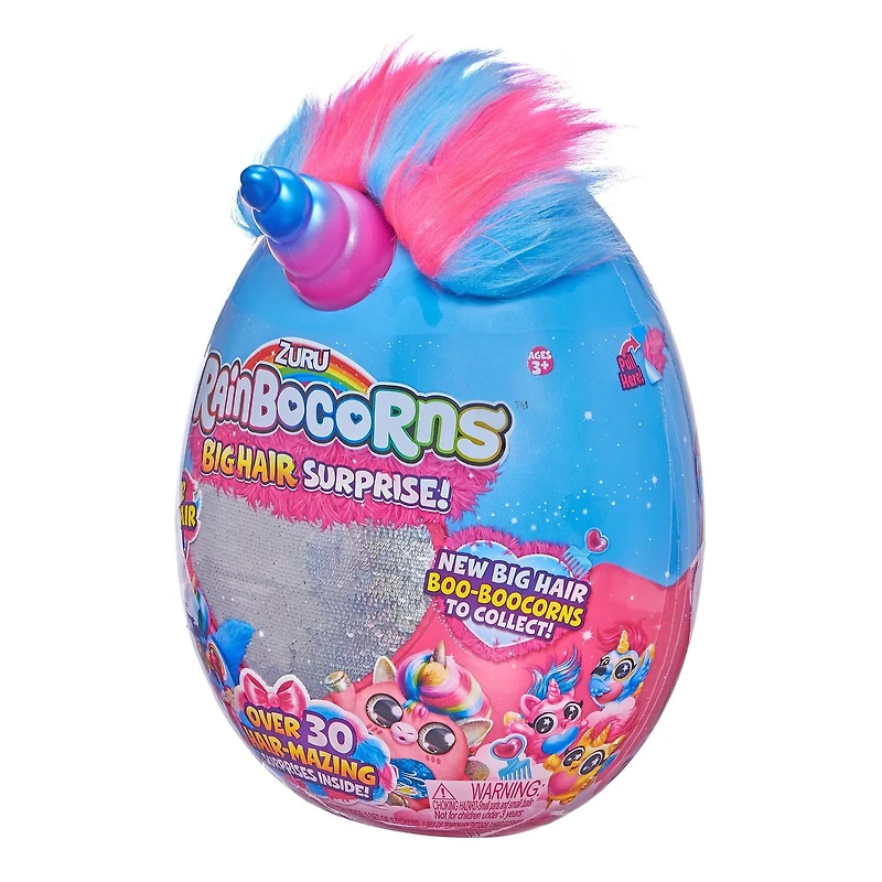 Surprise des Rainbocorns aux cheveux longs