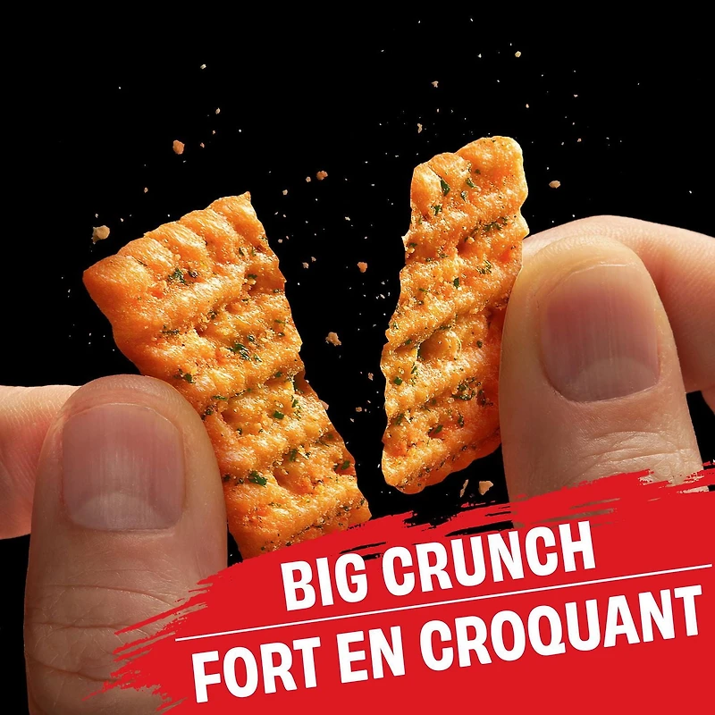 Les craquelins Cheez-It* Cheddar Original Fabriqué avec du vrai fromage