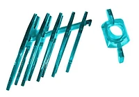 Gel Blaster Fin & Tip Teal Coloured Attachment Accessory