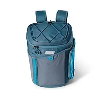 Coleman SPORTFLEX 30-Can Soft Cooler Backpack, Ocean Blue