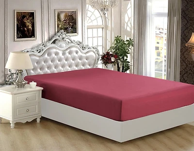 Marina Decoration Ultra Soft Silky Deep Pocket Solid Rayon from Bamboo All Season Bedding Solid Bamboo Fitted Sheet