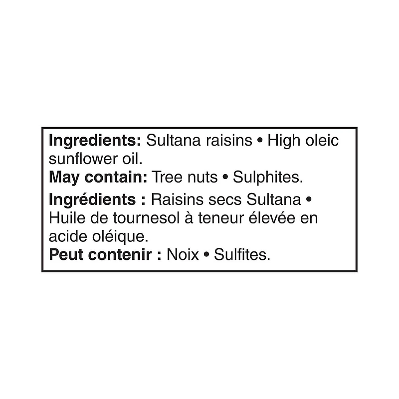 Great Value Seedless Sultana Raisins