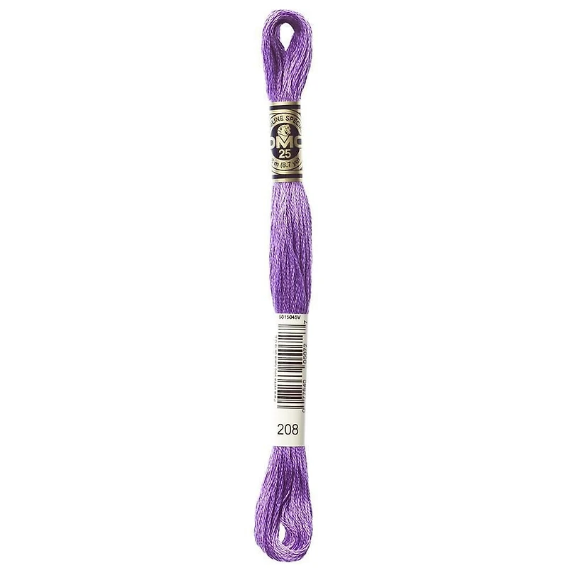 DMC Coton à broder 6 brins 8m violet