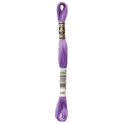 DMC Coton à broder 6 brins 8m violet
