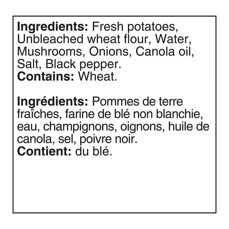 Pelmen Potato with Mushrooms Perogies, 500g Bag, WORLD'S GREATEST PEROGIES!