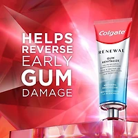Colgate Renewal Gum Revitalize Toothpaste, Whitening Restoration - Cool Mint Gel Formula (70 mL)