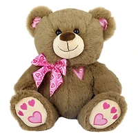 Tout pour Célébrer Saint-Valentin Ours en peluche Snuggly and Cuddly, Couleur Tan