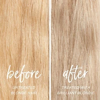 Revitalisant ravivant quotidien Pantene Brilliant Blondie pour cheveux colorés blonds, sans parabènes