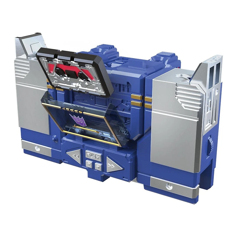Transformers Generations War for Cybertron: Kingdom, figurine WFC-K21 Soundwave classe Origine, pour enfants, à partir de 8 ans, 8,5 cm