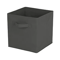 Mainstays Storage Cube Fabric Basket Bin - Foldable, Great for Nursery, Playroom, Closet, Home Organization