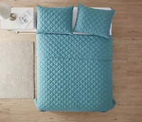 Avery Pure Cotton Bamboo Babs 3 Piece Double/Queen Quilt Set