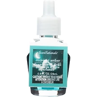 Huile Scent Charm ScentSationals - Midnight Amber 0.8 Fl oz, 24 mL Recharge