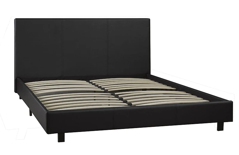Alexis Full Platform Bed, Black