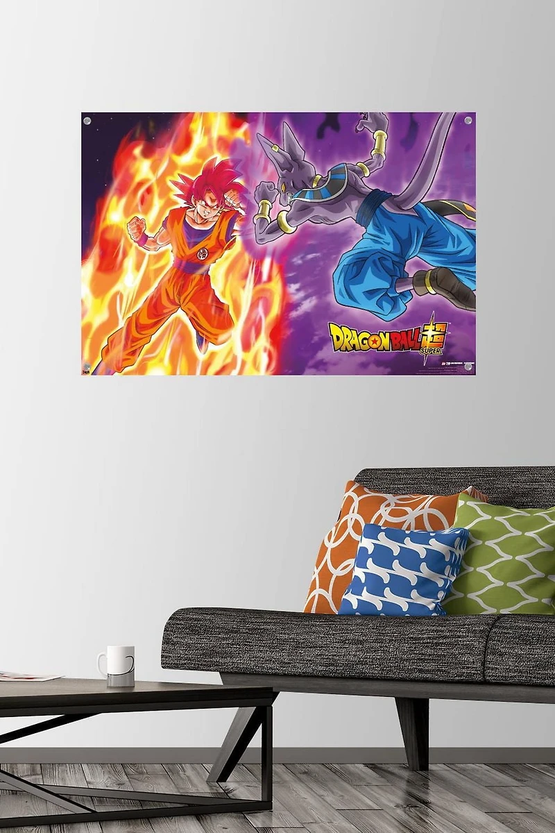 Dragon Ball: Super - Gods Battle Wall Poster