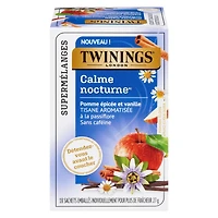 Twinings Superblends Nightly Calm 18 Tea Bags, Spiced Apple & Vanilla