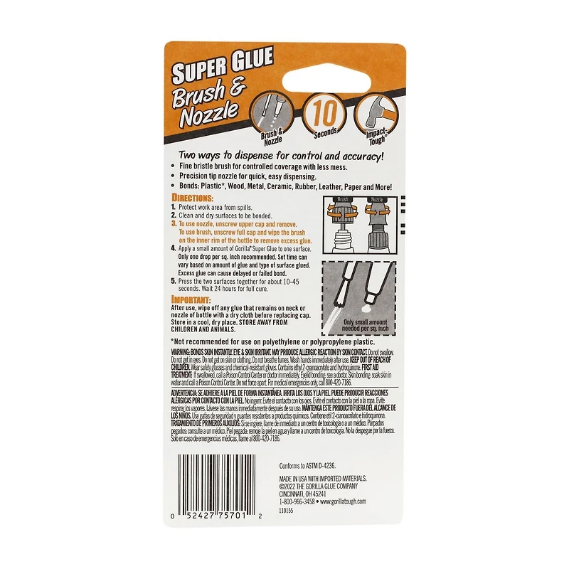 Super Colle Brush & Nozzle 10g