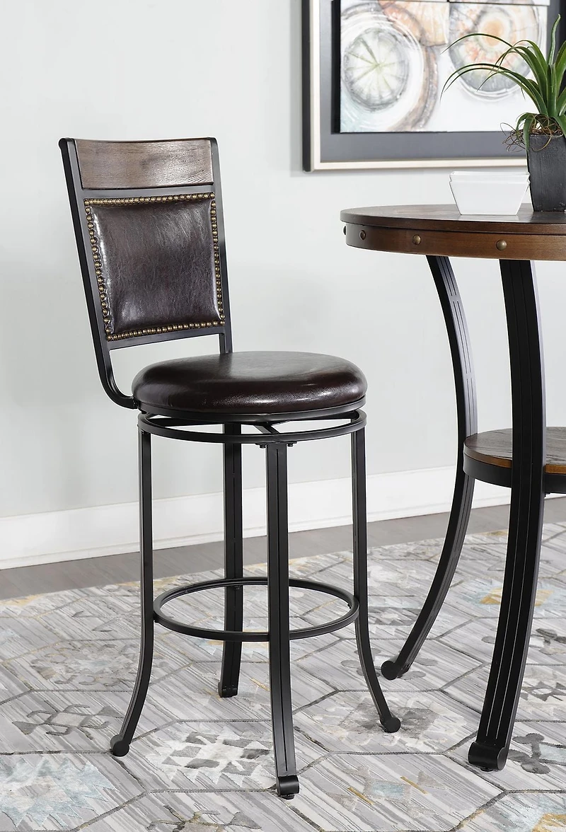 Trager Swivel Barstool
