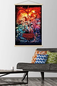Netflix Stranger Things - Three Seasons One Sheet Wall Poster, 22.375" x 34"